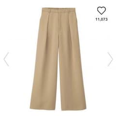 GU クリーンワイドパンツのサムネイル