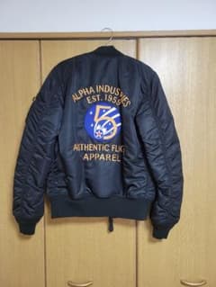 美品】ALPHA INDUSTRIES✨MA-1✨第5空軍✨Mサイズ - メルカリ