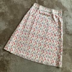 美品！J.PRESS ジェイプレス ボタニカル柄 スカート 11号 - メルカリ