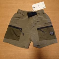 highking solid shorts カーキ 110cm 新品のサムネイル