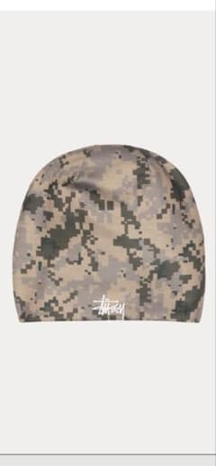 【新作】stussy SKULLCAP DIGI CAMO ビーニー　25ssのサムネイル