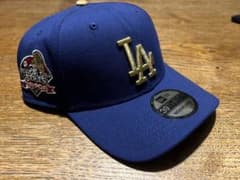 大谷翔平 ドジャース キャップ ゴールドメモリアル39FLEX-CAP L-XL