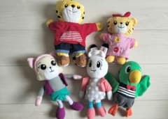 こどもちゃれんじ しまじろう パペット ぬいぐるみ 5体セット - メルカリ