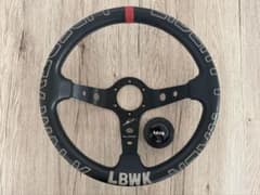 LBWK ステアリング 本体 ホーンボタン付き【値下げ交渉あり】のサムネイル