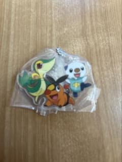 ポケモン 旅立ちの3匹アクリルスイング ツタージャ＆ポカブ＆ミジュマルのサムネイル