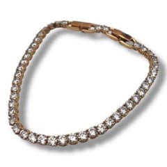 極美品 スワロフスキー ブレスレットTENNIS DELUXE ラインストーン 極美品 スワロフスキー ブレスレットTENNIS DELUXE ラインストーン