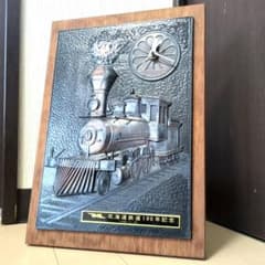 鉄道グッズ 鉄道時計 国鉄 JNR 北海道鉄道100年記念置き時計 稼動品