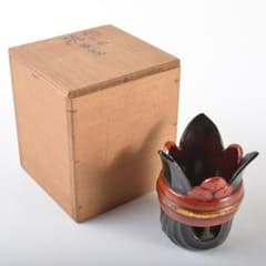 茶道具　讃岐伝統漆器　讃岐彫　神原象峯造　碗布差　茶巾筒　共箱　V　R6445 茶道具 讃岐伝統漆器 讃岐彫 神原象峯造 碗布差 茶巾筒 共箱 V R6445