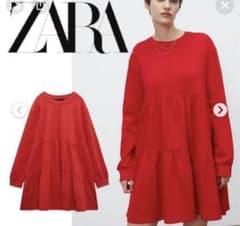 zara カットソー　赤のサムネイル