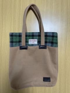 【ハリスツイード】【BEAMS HEART】トートバッグ