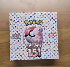 ポケモンカード151BOX シュリンク付きのサムネイル