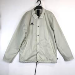 アディダス ナイロンコーチジャケット グレー系 CZ3974 Lサイズ メンズ
