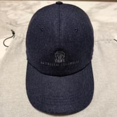 BRUNELLO CUCINELLI ウールフランネル ベースボールキャップ - メルカリ