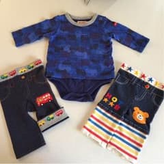 ミキハウス ボディーロンパース スパッツ まとめ売りのサムネイル