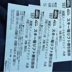 高鷲 ダイナ リフト券のサムネイル