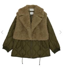 ameri キルティング BOA VEST SET QUILTING COAT - メルカリ