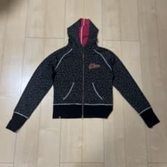 FILA GOLF ヒョウ柄 フルジップパーカー LLサイズのサムネイル