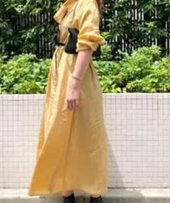 ayumom様専用★シュリンキングサテンシャツドレスのサムネイル