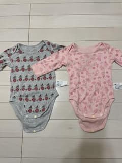 ユニクロ 肌着 ロンパース　2枚セット 70cmのサムネイル