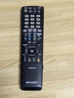 SHARP AQUOS テレビ用リモコン 本体のサムネイル