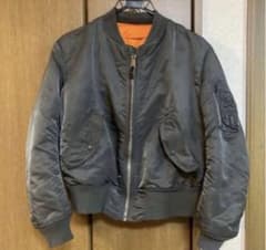 ALPHA INDUSTRIES MA-1 ブラック Mサイズのサムネイル