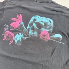 Stussy Tシャツ スカル フラワー ステューシー vintage T - メルカリ