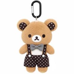 【新品未使用】リラノワPOP-UP限定「ぶらさげぬいぐるみマスコット リラックマのサムネイル