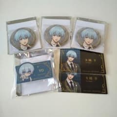 氷織羊 ★ 執事の務め リトルジェントルマン 缶バッジ &特典カード 6点まとめ