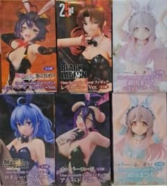 プライズフィギュア まとめ売り 6体セット バニーVer. - メルカリ
