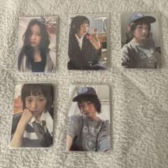 Newjeans ハニ　howsweet トレカ5枚セットのサムネイル