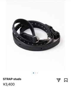 nn様専用_demiurvo スマホケースと肩がけ用ストラップ黒のサムネイル