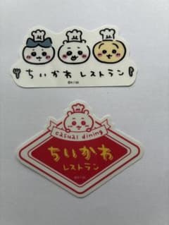 スマホに貼れるサイズのクリアステッカー2枚セットのサムネイル