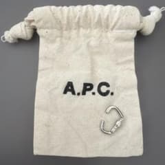 A.P.C. カラビナ型 イヤーカフ シルバー　EARCUFF LOCK　23P