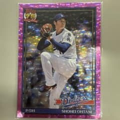Topps 75th Anniversary 大谷翔平 ピンクパラレルのサムネイル