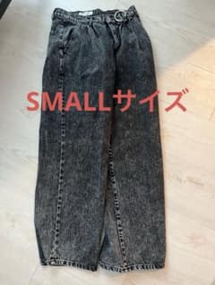 Sサイズ　【ADRER】ヴィンテージメイクワイドテーパードデニムのサムネイル