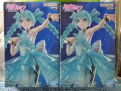 初音ミク Clearluxe - EmeraldGem -フィギュア 2個セット