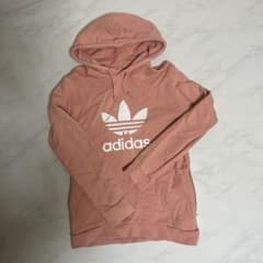 adidas Originals プルオーバーパーカー ピンクのサムネイル