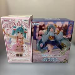 初音ミク フィギュア 2種セット Wonderland サマーフェスのサムネイル