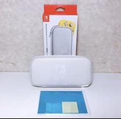 Nintendo Switch Lite キャリングケース ホワイト 白 任天堂のサムネイル