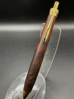 534超極上 本紫檀 瘤杢 縮杢 多色 木軸シャーペン ボールペン - メルカリ