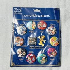 東京ディズニーリゾート 30周年 限定ピンバッジ　おまけ付き 東京ディズニーリゾート 30周年 缶バッジ ピンバッジセット - メルカリ