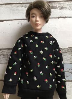 BTS ドール服 花柄セーター ジミン - メルカリ