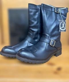 新品　Indian ライダーブーツ　エンジニアブーツ　レザー本革 9（27cm） 新品Indian ライダーブーツ エンジニアブーツ レザー本革 10（28cm