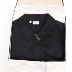 未使用 ブリオーニ Brioni ポロシャツ ブラック Mサイズ 半袖 - メルカリ