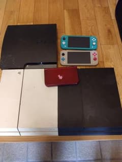 Switch Lite, PS4, PS3, New 3DS LL
