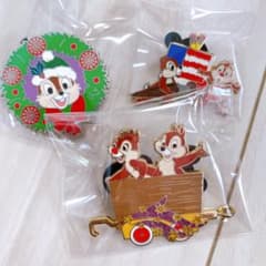 海外ディズニー チップとデール ピンバッジのサムネイル