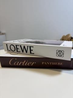 LOEWE Cartier アートブック 2冊セット ダミーブック - メルカリ