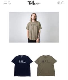 セット売り　即完売新品ロンハーマン別注RRLダブルアールエルTシャツ　サイズXL セット売り 即完売新品ロンハーマン別注RRLダブルアールエルTシャツ