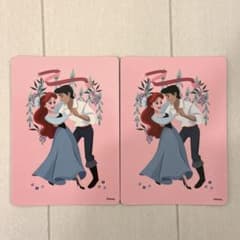 ディズニーストア じゃんけんカード リトルマーメイド カード 2枚セット