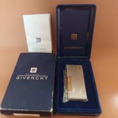 【箱・保証書付】GIVENCHY ジバンシーガスライター3005シルバーゴールドのサムネイル